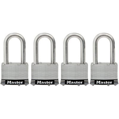 1-3/4in (44mm) Wide Laminated Stainless Steel Pin Tumbler Padlock