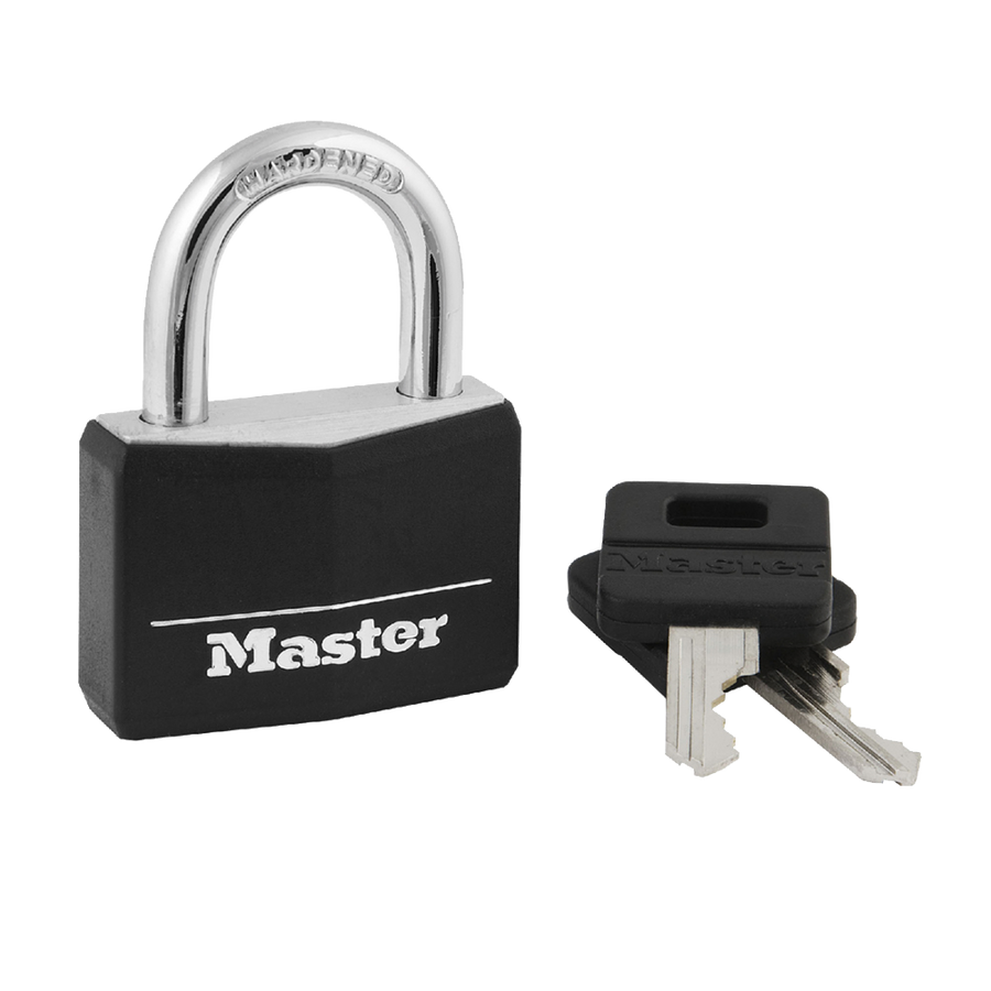 Case Of 6 Master Lock 1KA 2001 Keyed Alike Steel Padlocks - 4 Pin 5/16 Shackle
