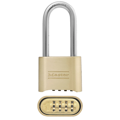 Bronze Solid Body Combination Lock, 2 in Wide