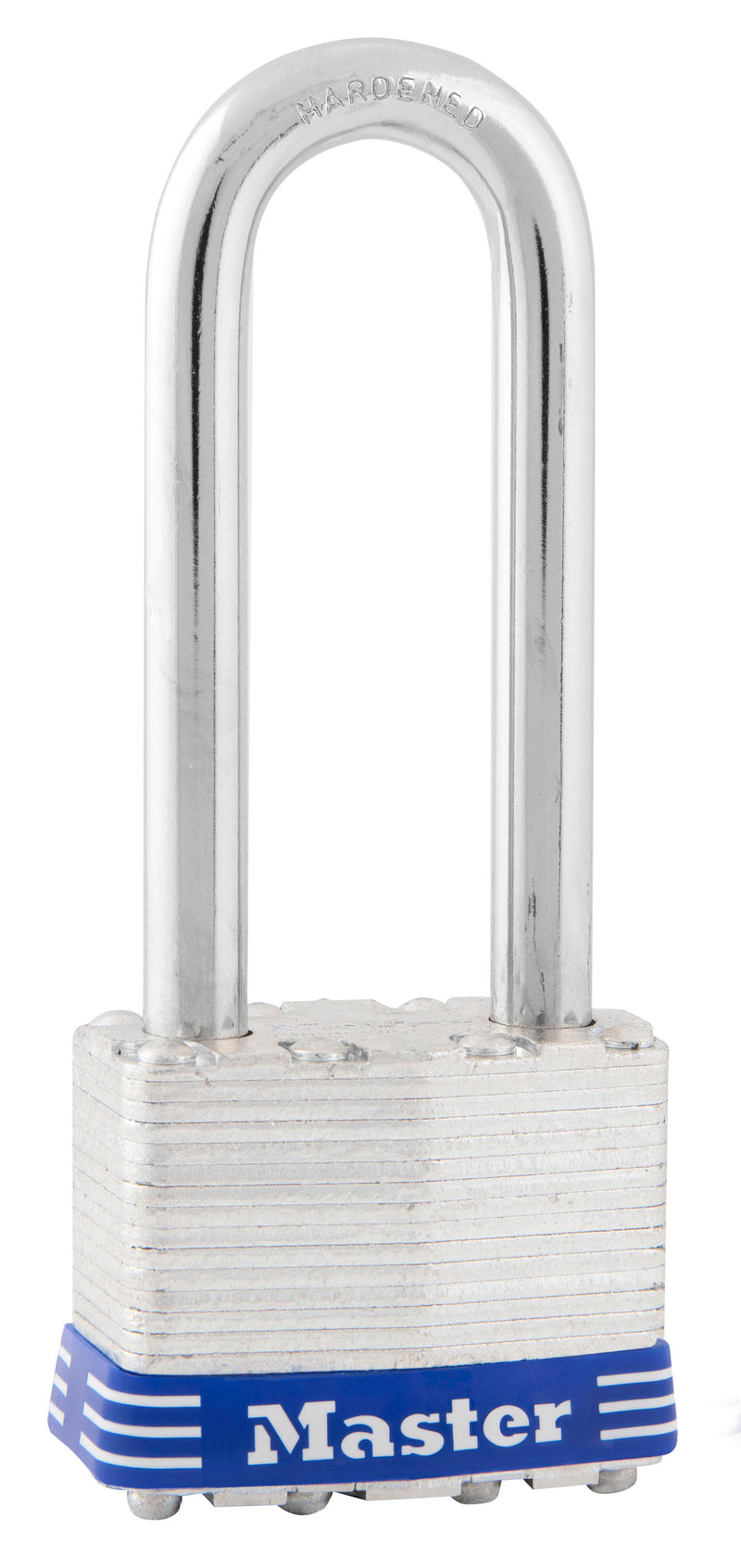 1-3/4in (44mm) Wide Laminated Padlock with 5-3/4in (15cm) Shackle, Keyed Alike