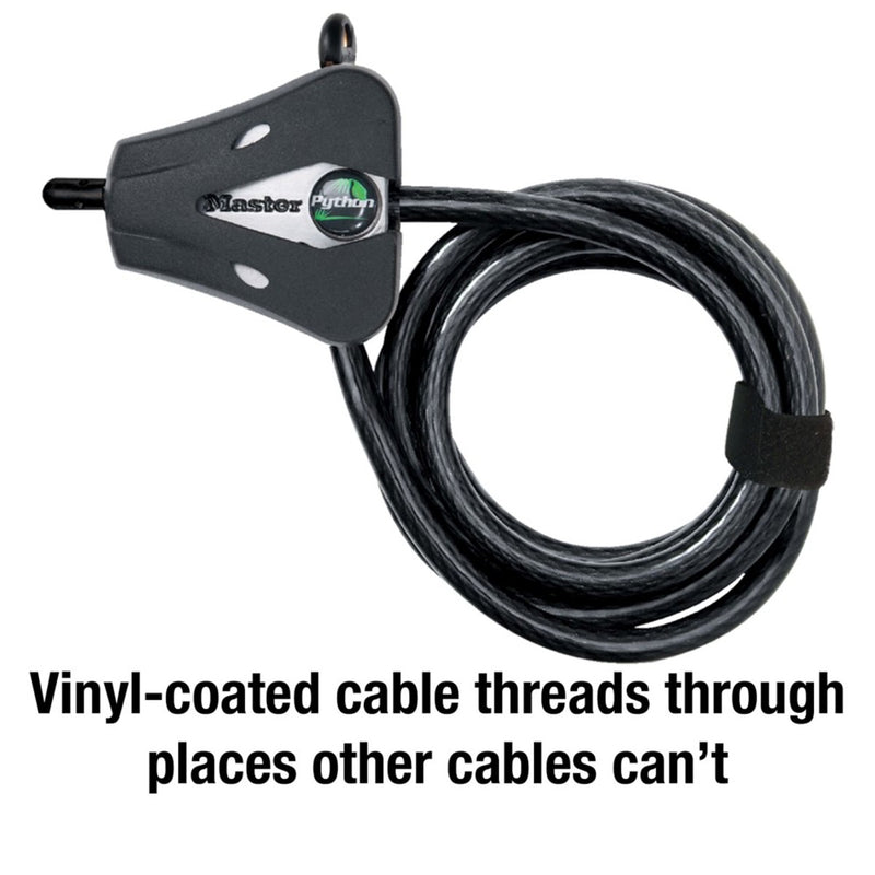 Adjustable Python™ Cable Lock, 6 ft x 5/16 in