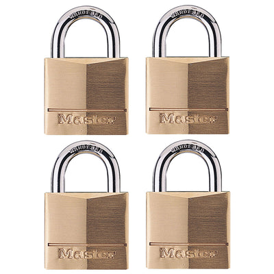 1-9/16in (40mm) Wide Solid Brass Body Padlock