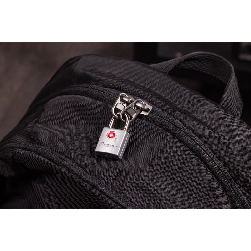 TSA Lock with Solid Metal Body, 7/8 in Wide