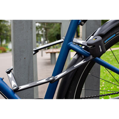 Heavy Duty Black Hardened Steel U-Lock, 3 ft Long with 5 mm Diameter Links