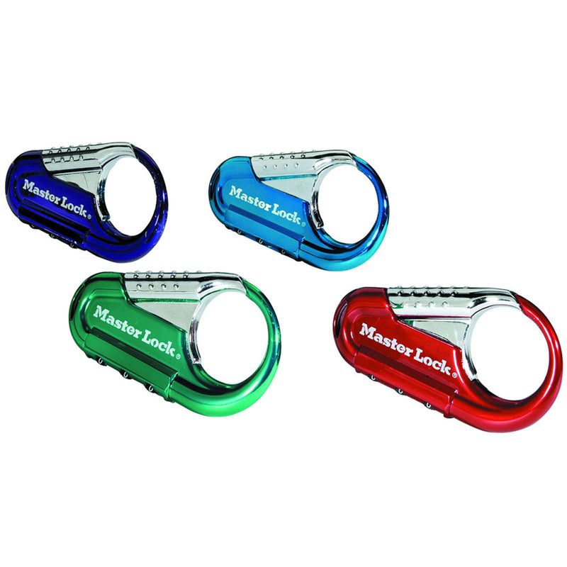 Set Your Own Combination Backpack Lock; Assorted Colors