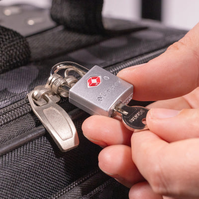 TSA Lock with Solid Metal Body, 7/8 in Wide