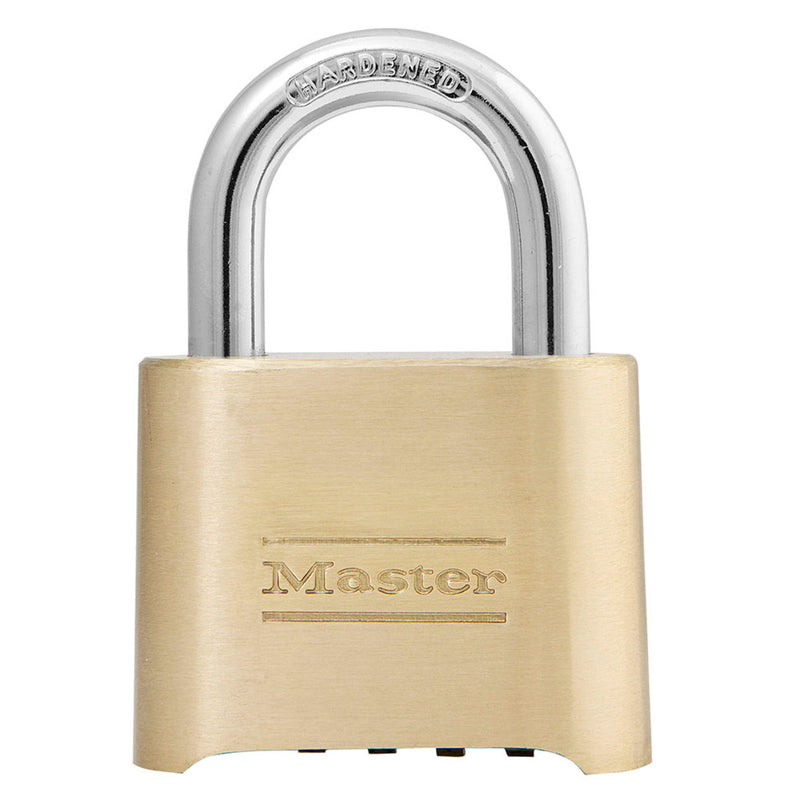 Bronze Solid Body Combination Lock, 2 in Wide