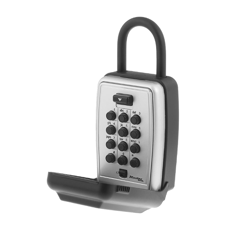 Set Your Own Combination Push Button Portable Lock Box 5422D