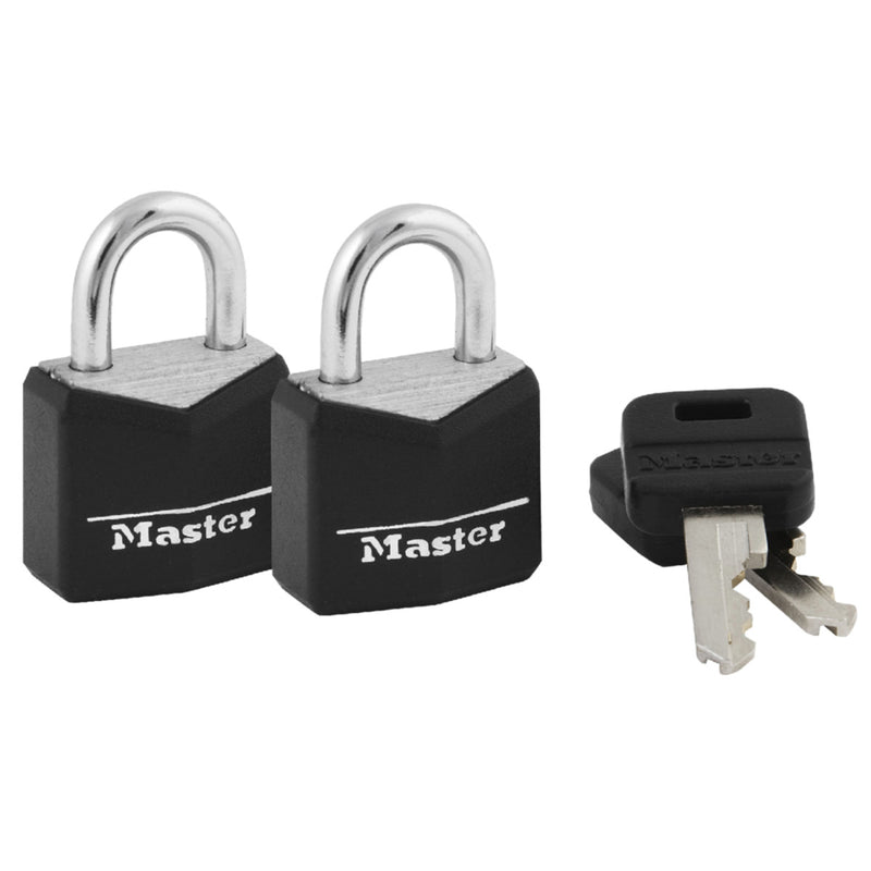 3/4in (19mm) Wide Covered Solid Body Padlock