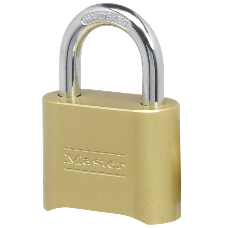 Bronze Solid Body Combination Lock, 2 in Wide
