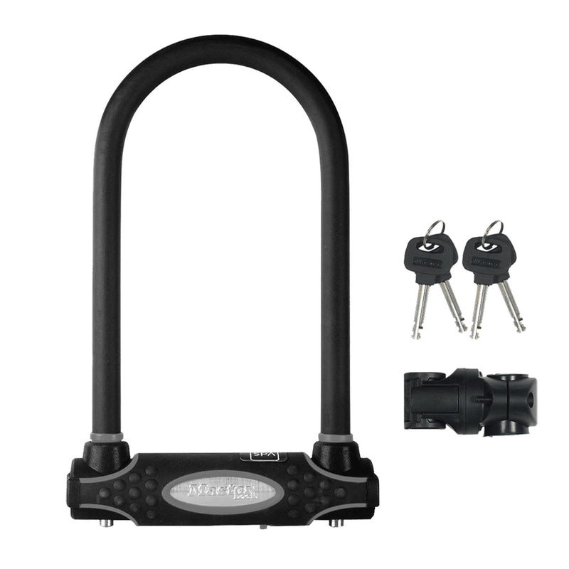 Heavy Duty Hardened Steel U-Lock, 6 in Wide, 8-1/4 in Shackle