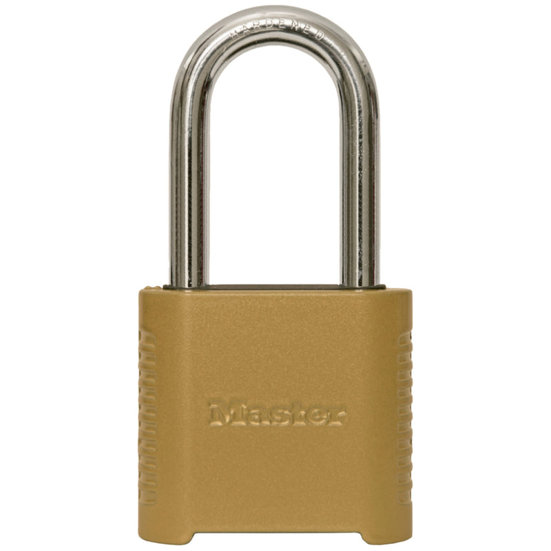 Long Shackle Set Your Own Combination Lock, 2 in Wide