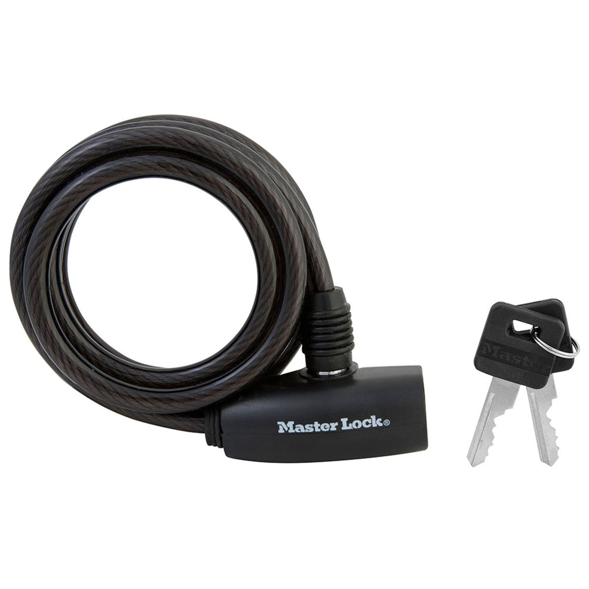 Keyed Braided Steel Cable Lock, 6 ft x 5/16 in – Master Lock Store