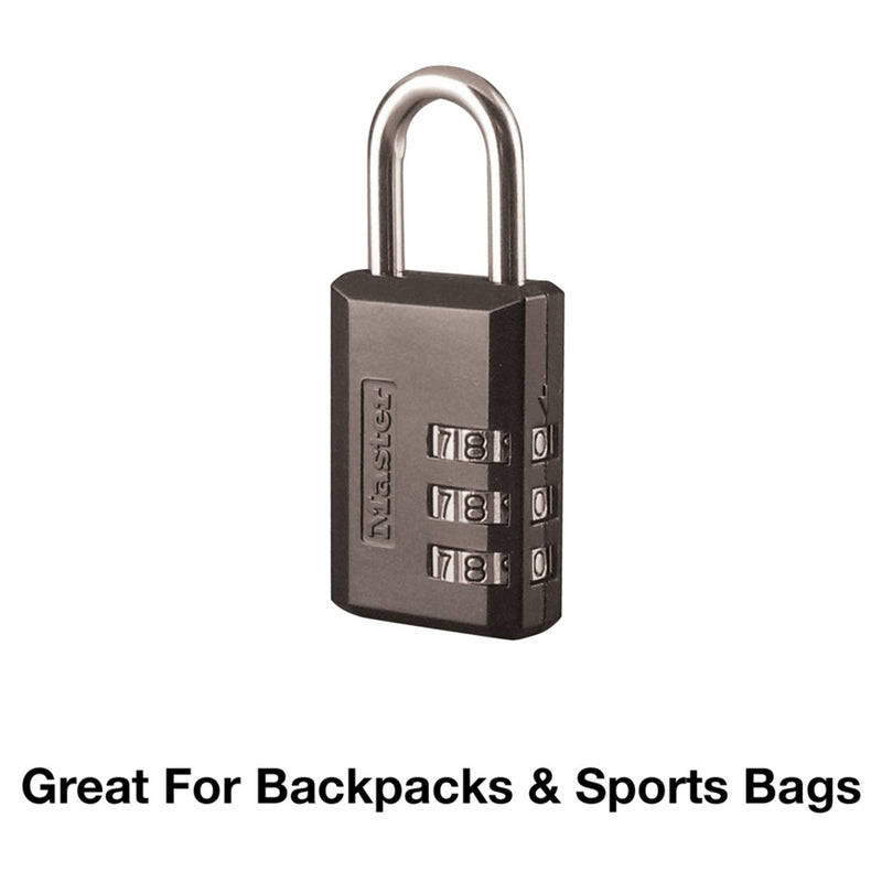 Small Set Your Own Combination Lock, 1-3/16 in Wide