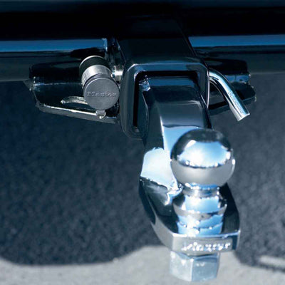 Swivel Head Receiver Hitch Lock - Fits 1/2 in and 5/8 in Receivers