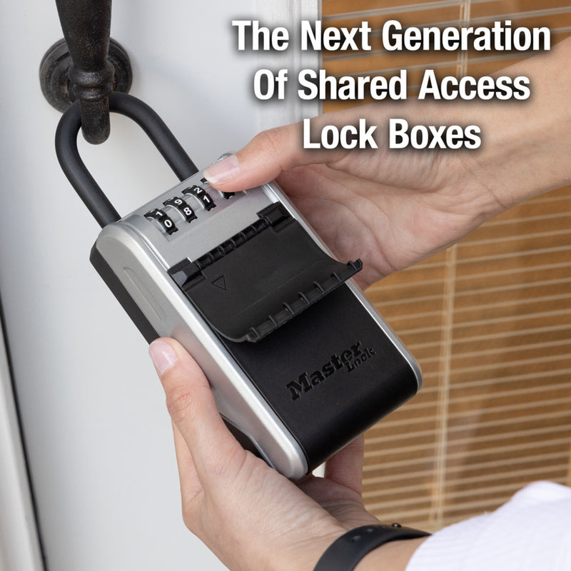 Large Key Lock Box with Removable Shackle