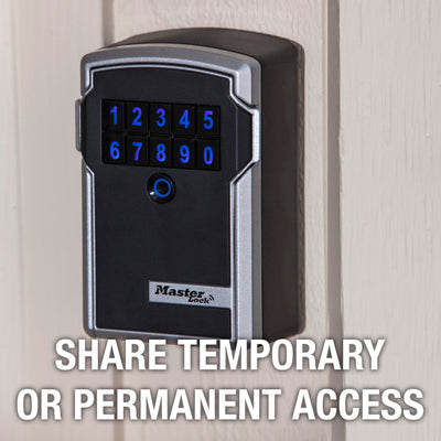 Bluetooth® Metal Wall Mount Lock Box, 3-1/4 in Wide