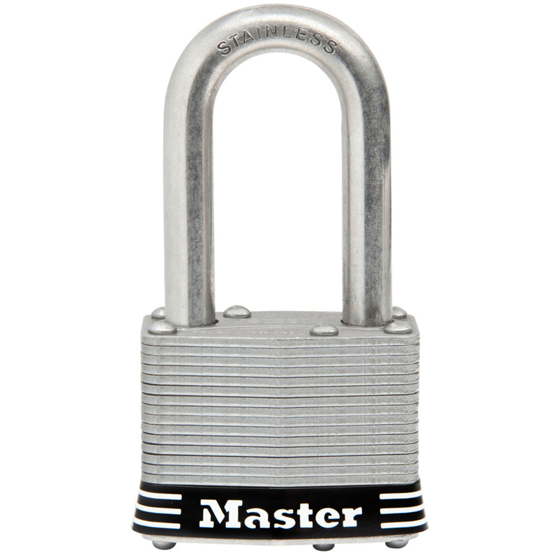 1-3/4in (44mm) Wide Laminated Stainless Steel Pin Tumbler Padlock