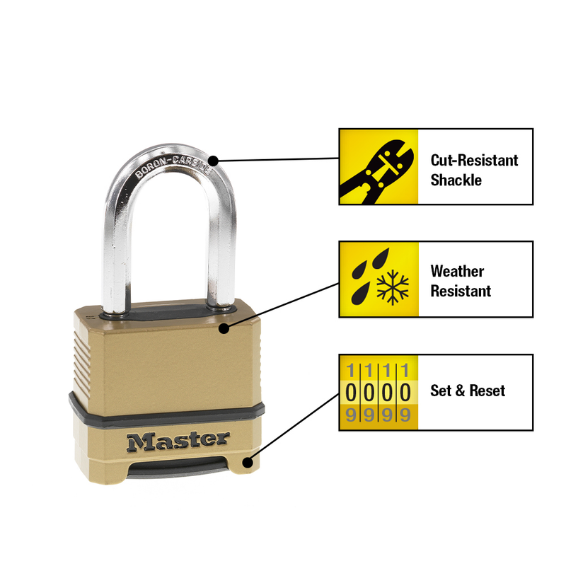 Magnum® Set Your Own Combination Padlock M175XDLF