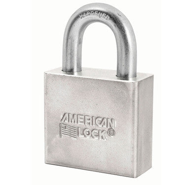 American Lock 2" Solid Steel Pin Tumbler Padlock