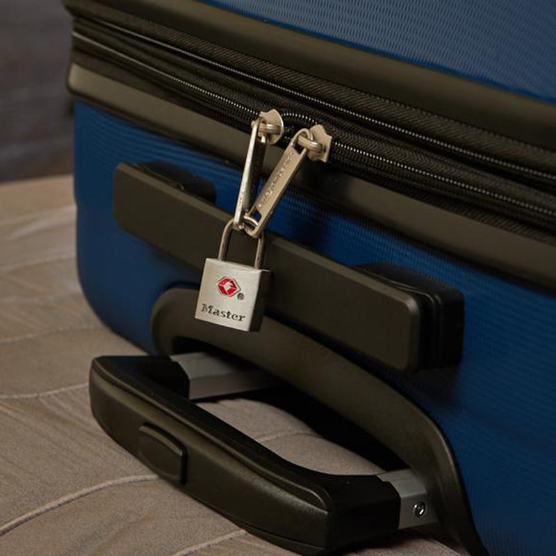 4683Q Solid Metal TSA-Approved Luggage Lock (4-Pack)