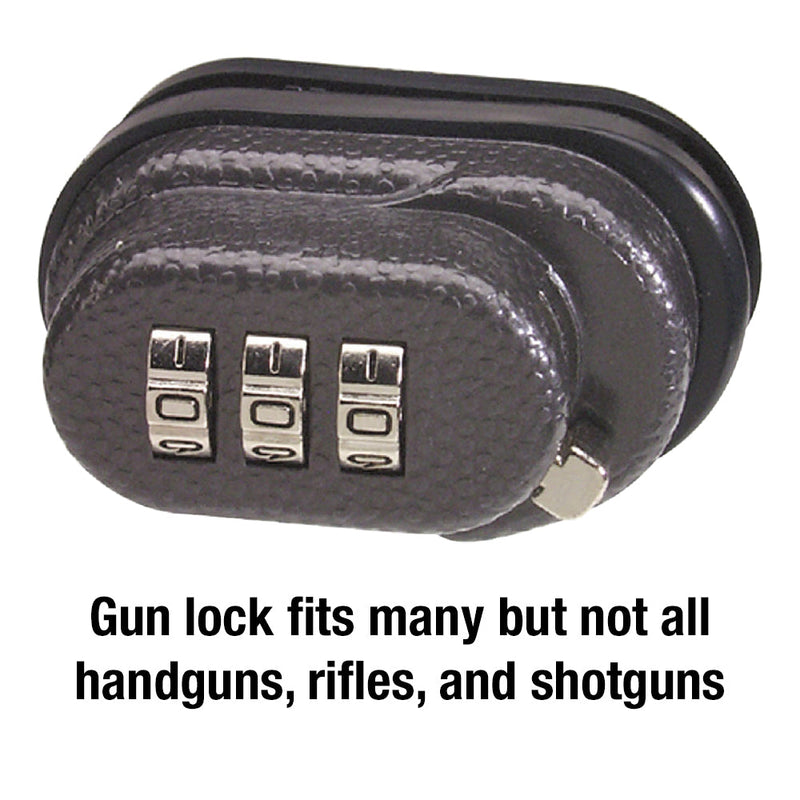 Steel & Zinc Combination Gun Trigger Lock 94DSPT | Set Your Own Combo ...