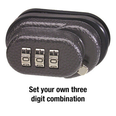 Steel and Zinc Combination Gun Trigger Lock, Set Your Own Combo