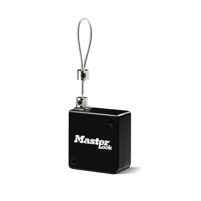 Retractable Key Tether for Lock Boxes, Retractable Steel Cable, 36 in