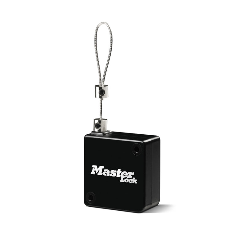 Retractable Key Tether for Lock Boxes, Retractable Steel Cable, 36 in