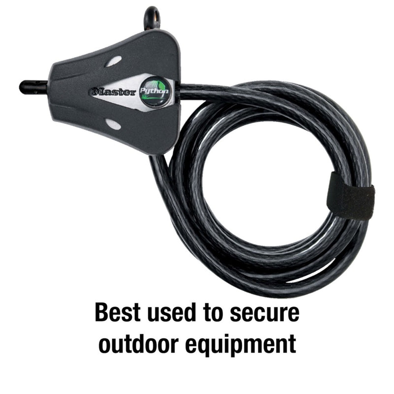 Adjustable Python™ Cable Lock, 6 ft x 5/16 in
