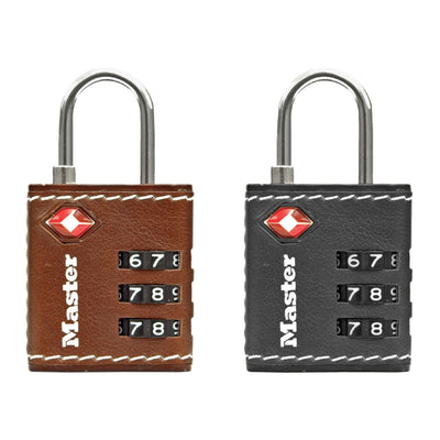 Set Your Own Combination TSA Lock, Assorted Colors, 1-1/4 in Wide