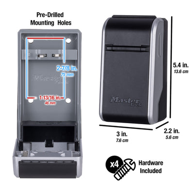 Large Wall Mount Key Lock Box
