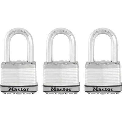 2in (51mm) Wide Magnum® Laminated Steel Padlock; 2-Pack