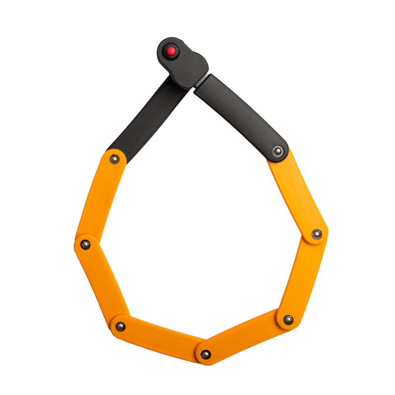 Heavy Duty Folding U-Lock, Combination Design, 4/5 ft