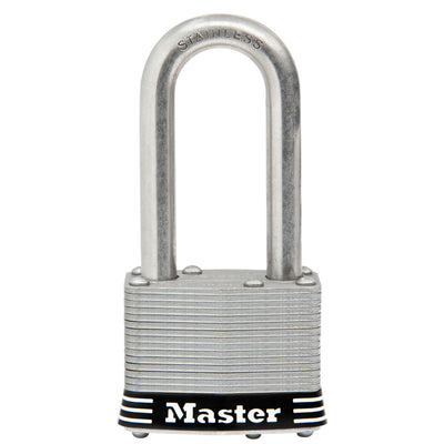 1-3/4in (44mm) Wide Laminated Stainless Steel Pin Tumbler Padlock