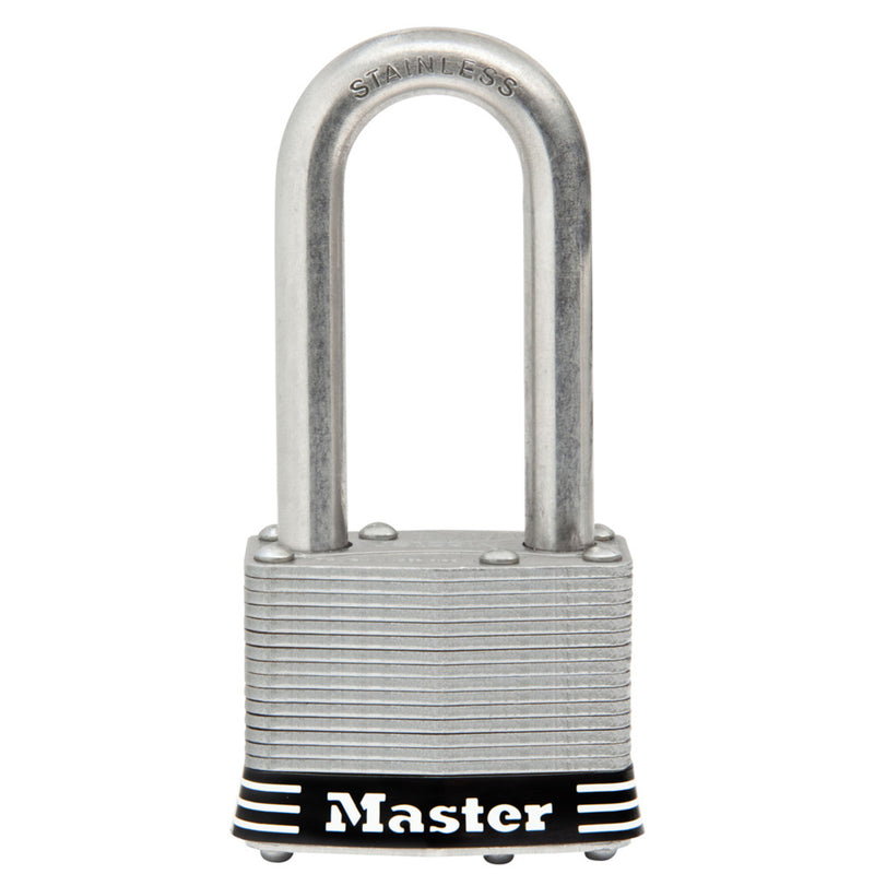 1-3/4in (44mm) Wide Laminated Stainless Steel Pin Tumbler Padlock