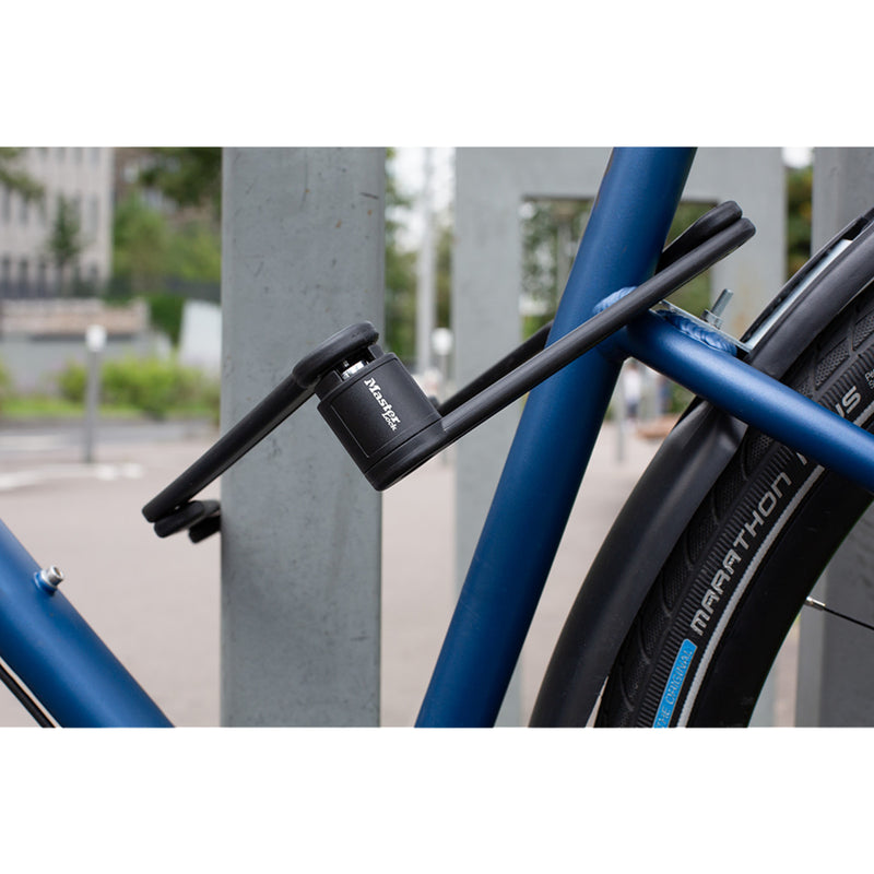 Heavy Duty Folding U-Lock, 2-3/4 ft