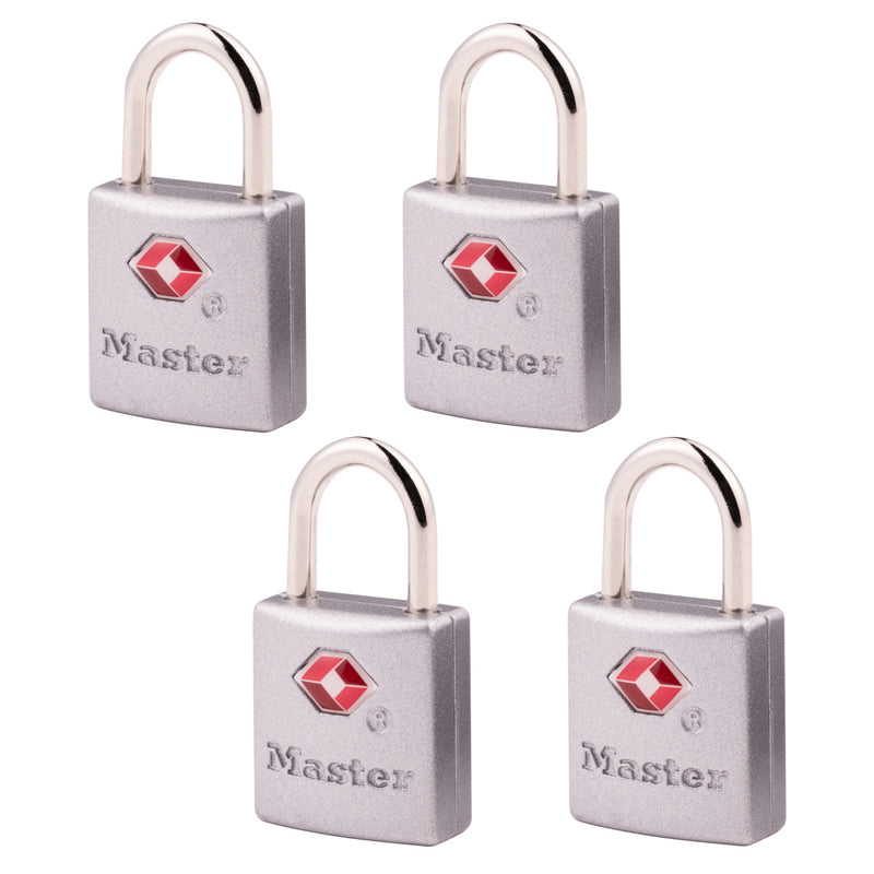 TSA Lock with Solid Metal Body, 7/8 in Wide
