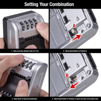 Large Wall Mount Key Lock Box