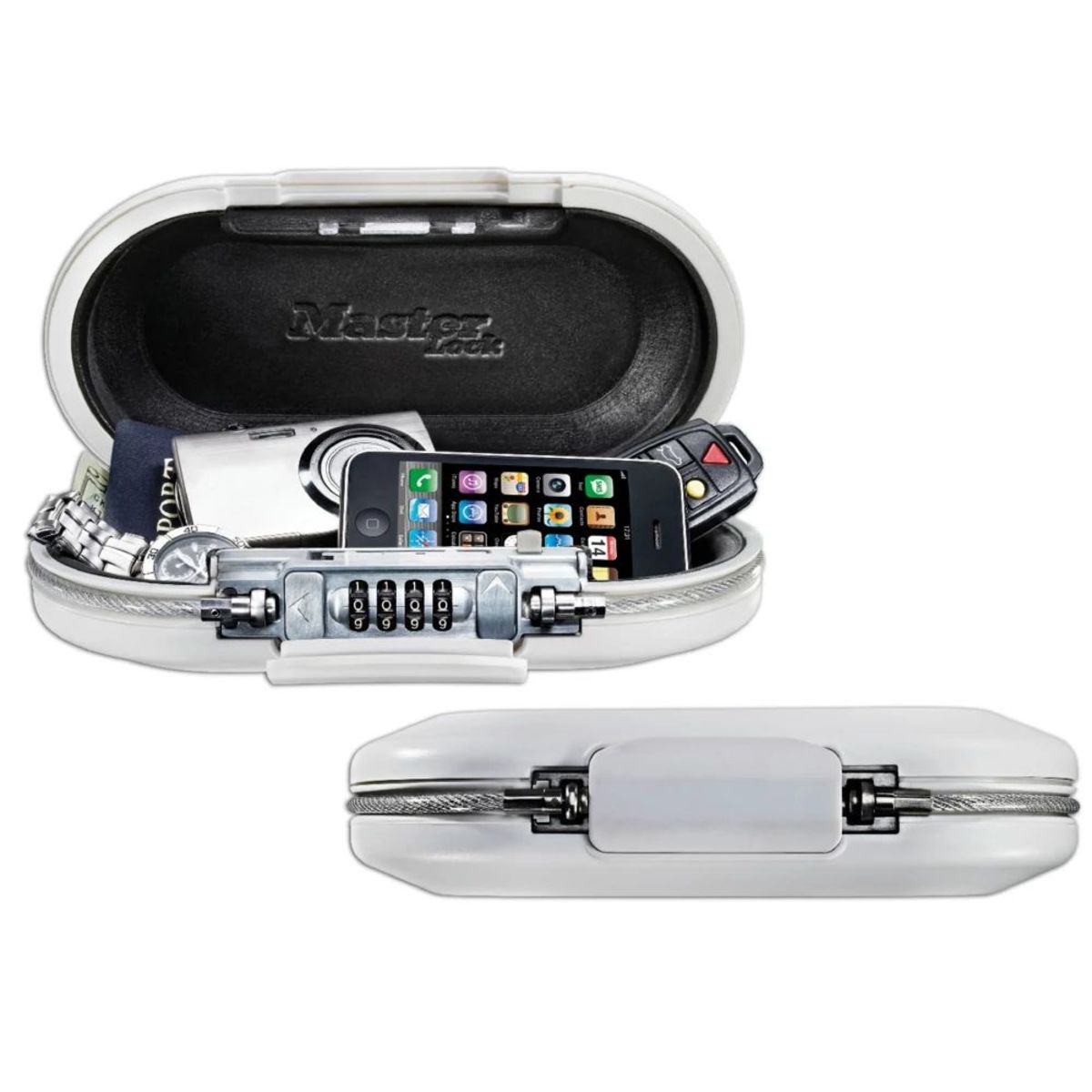 Set Your Own Combination Portable Personal Safe, 2.3 in x 9.5 in x 4.9 ...