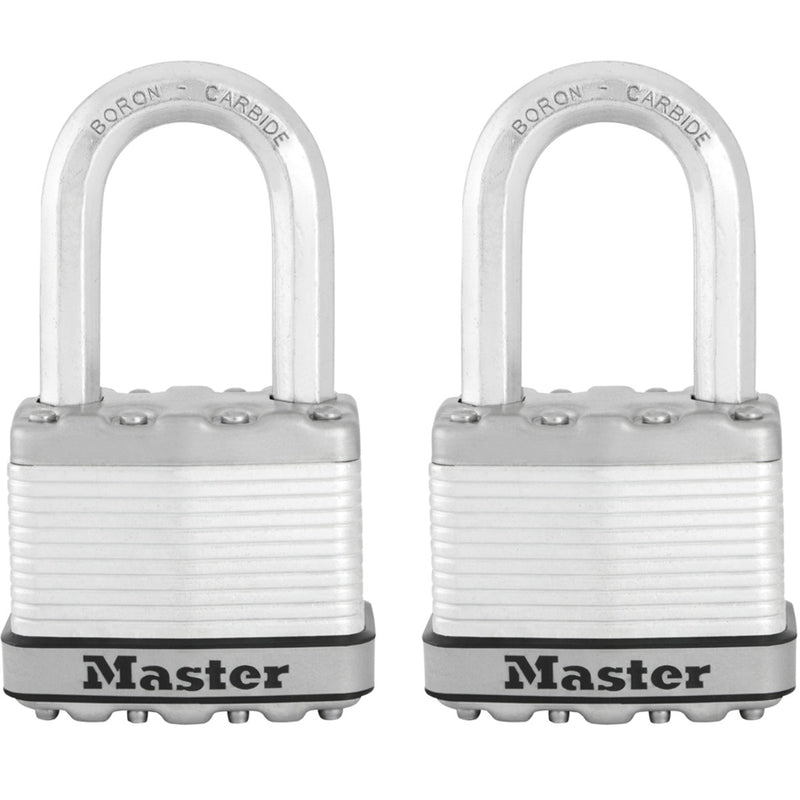 2in (51mm) Wide Magnum® Laminated Steel Padlock; 2-Pack