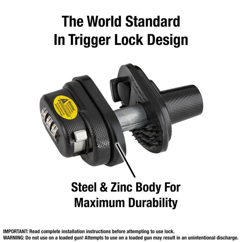 Set Your Own Combination Gun Trigger Lock