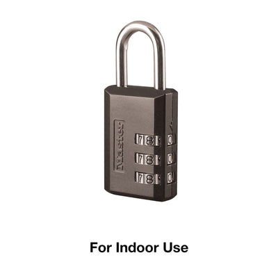 Small Set Your Own Combination Lock, 1-3/16 in Wide