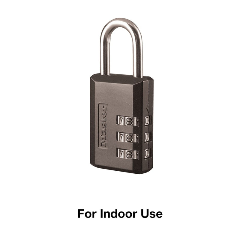 Small Set Your Own Combination Lock, 1-3/16 in Wide