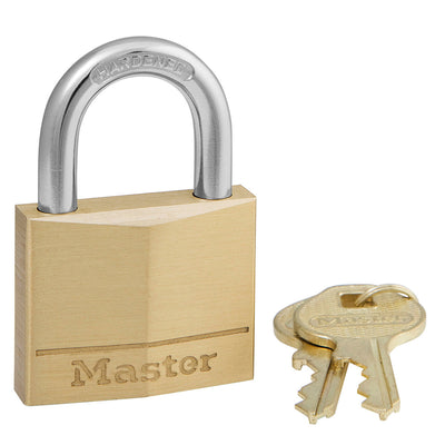 1-9/16in (40mm) Wide Solid Brass Body Padlock