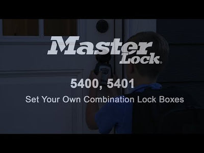 Set Your Own Combination Wall Lock Box 5401D