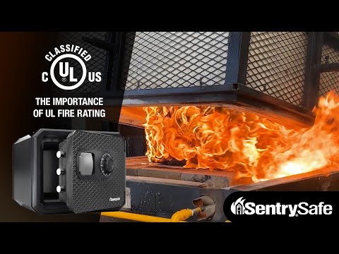 Fireproof and Waterproof Safe with Backlit Digital Keypad and Override Key FPW082HTC