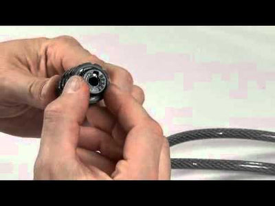 Set Your Own Combination Cable Lock 8114D