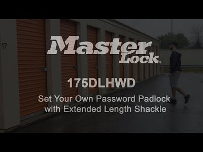 Bronze Solid Body Combination Lock, 2 in Wide
