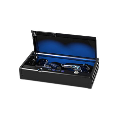 QAP2BLX XL Quick Access Biometric Pistol Safe with Lights